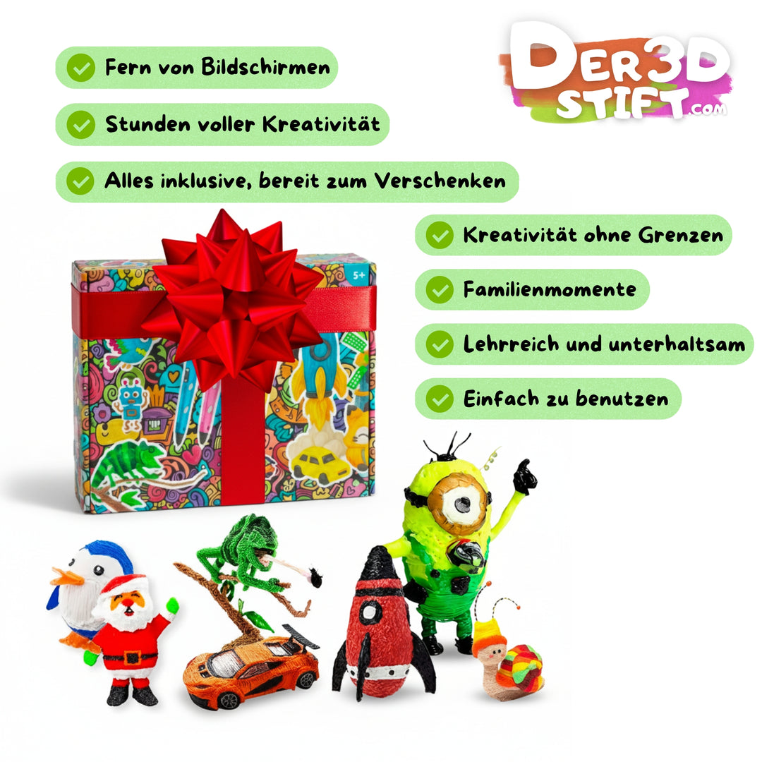 Das komplette Geschenkbox 3D-Stift