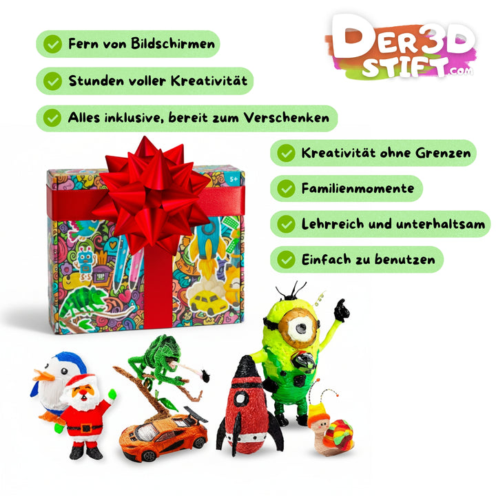 Das komplette Geschenkbox 3D-Stift