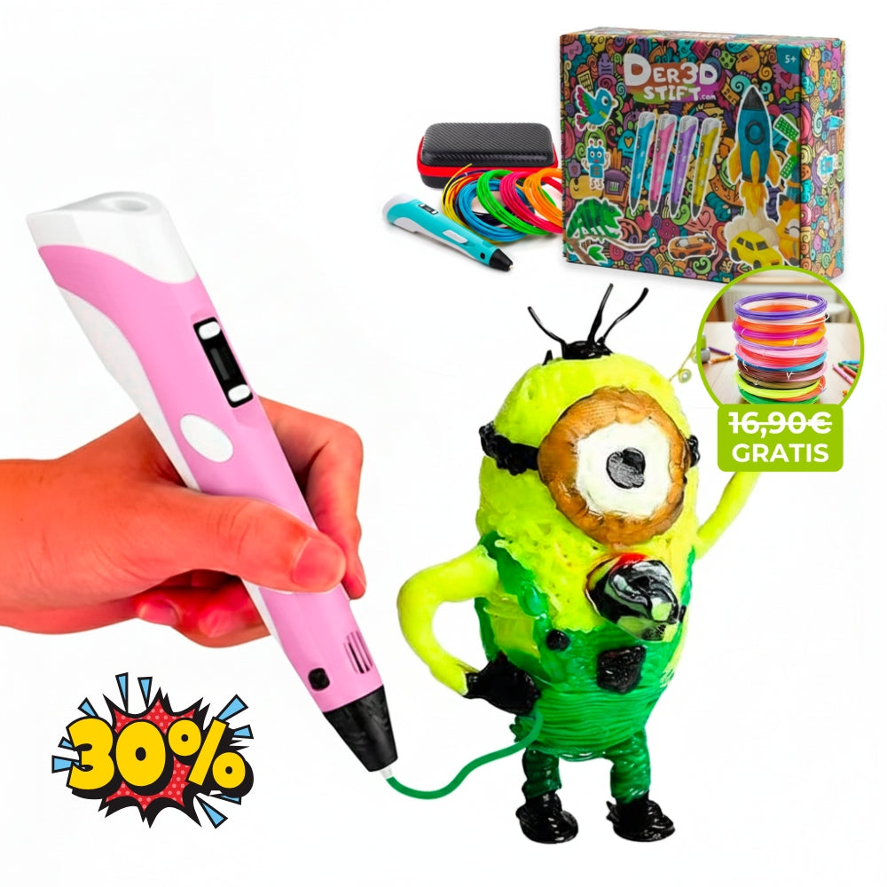 Das komplette Geschenkbox 3D-Stift