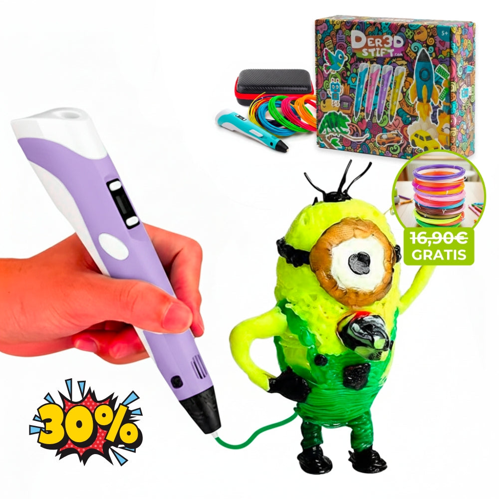 Das komplette Geschenkbox 3D-Stift
