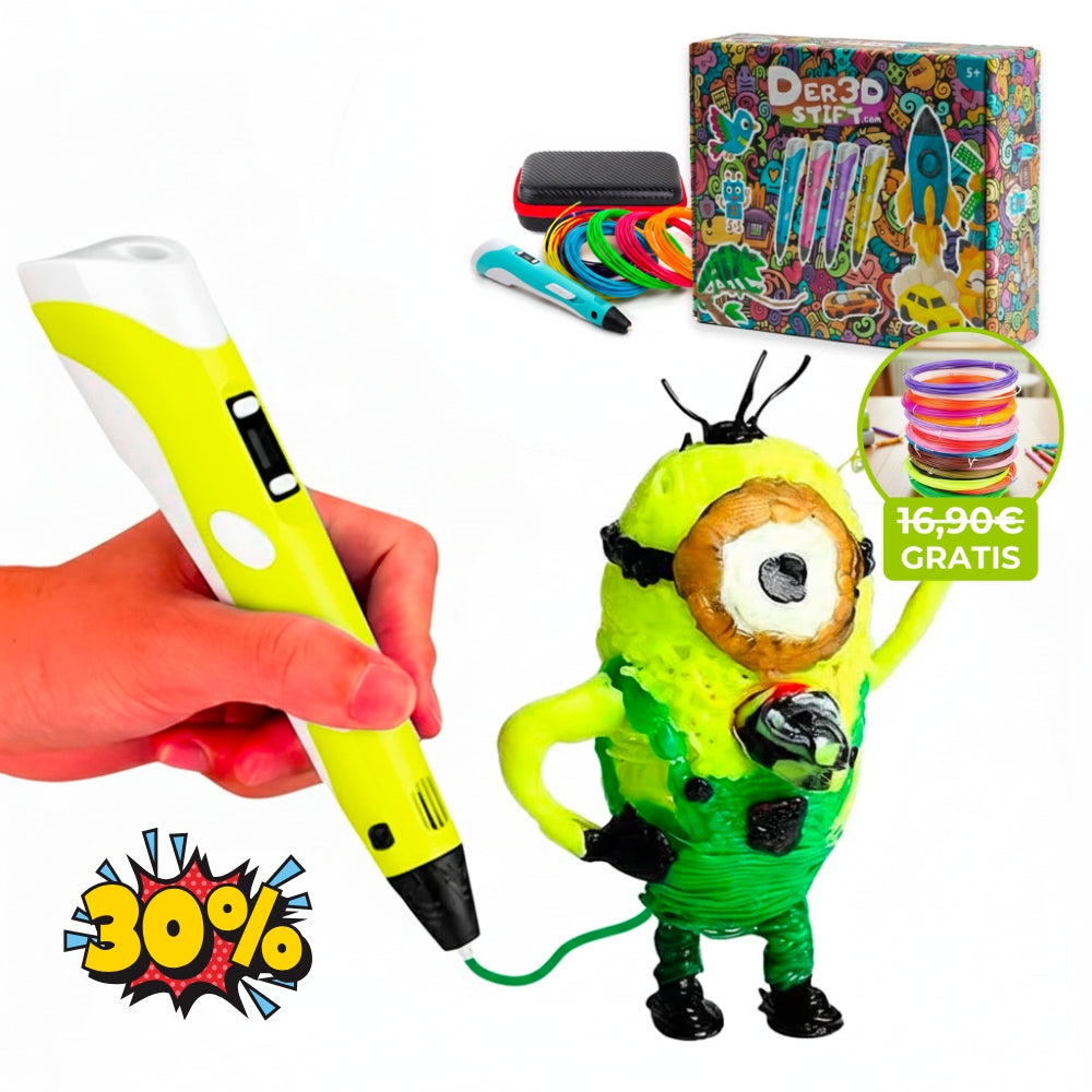 Das komplette Geschenkbox 3D-Stift